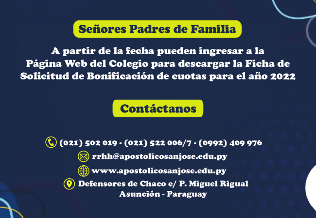 Bonificacion 2022